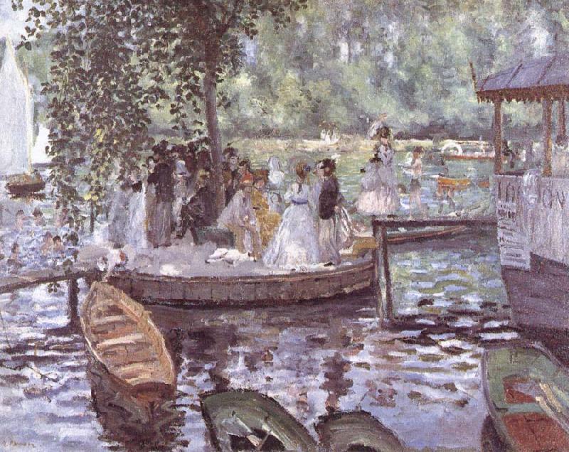 Pierre-Auguste Renoir Drawer Grenouilere Germany oil painting art